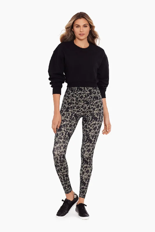 Tortoise Shell Athleisure Leggings Relaxed Women's Beachy