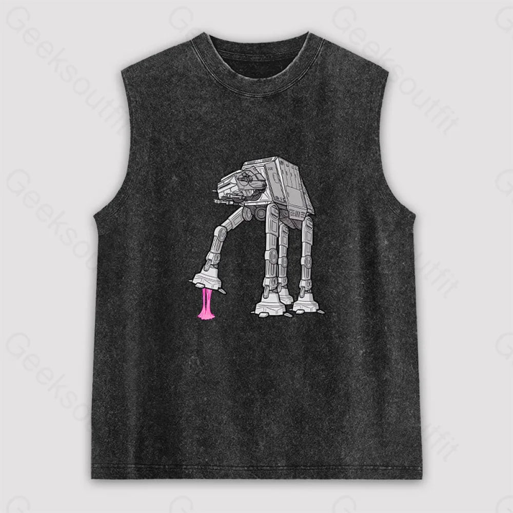 REBEL GUM! Unisex Washed Tank purpose
