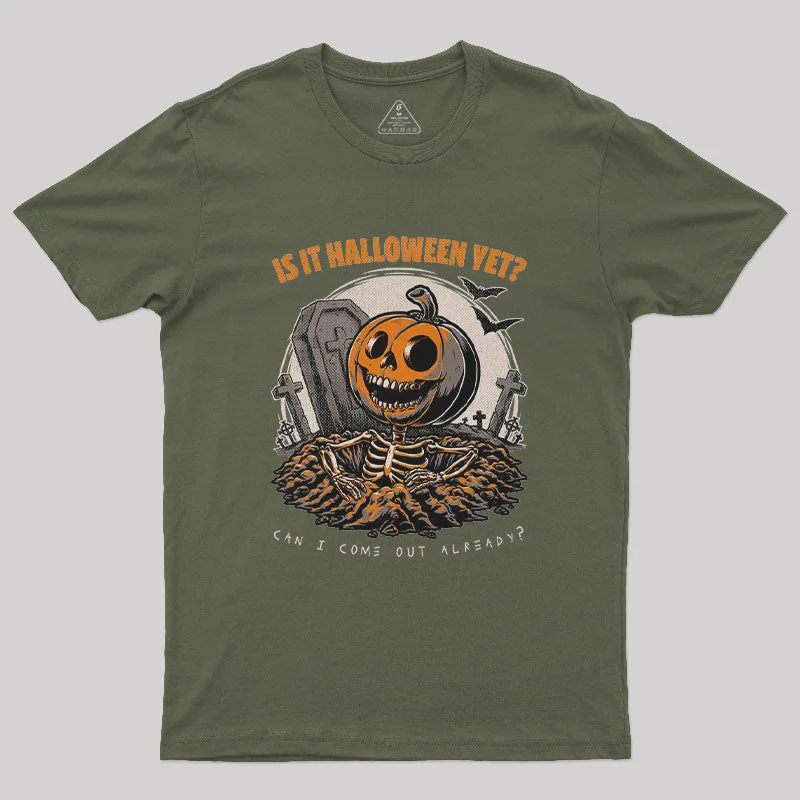 Halloween Yet Geek T-Shirt Feminine Women's Soft 