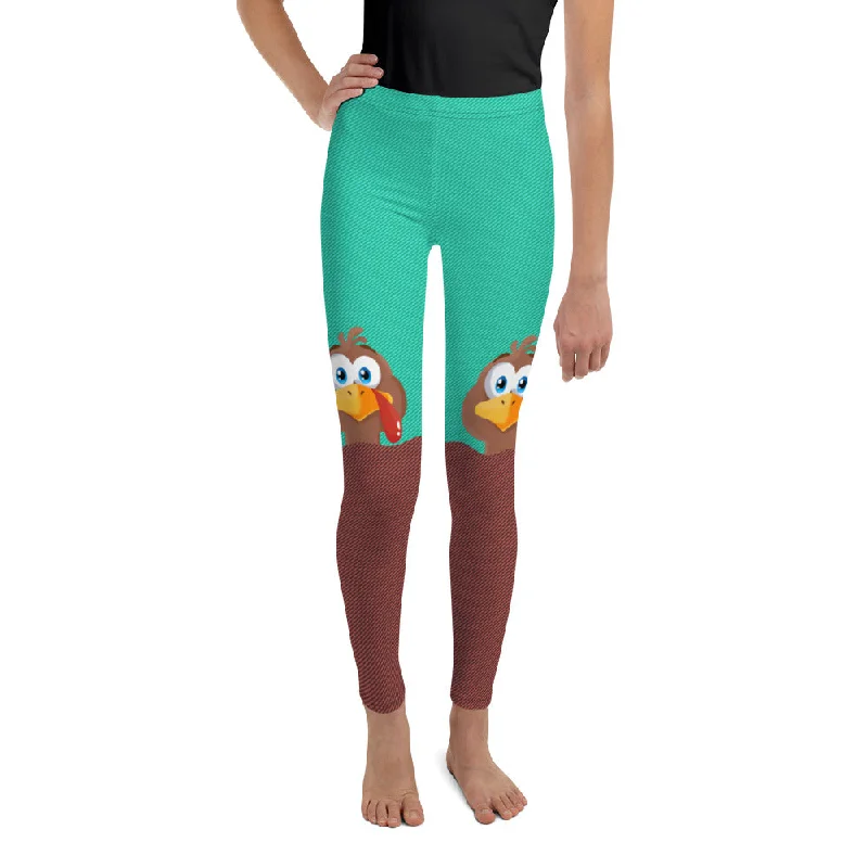 Peeking Turkey Youth Leggings European