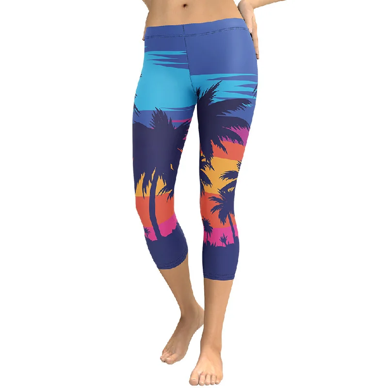 Sunset Capris Minimalist Women's Casual
