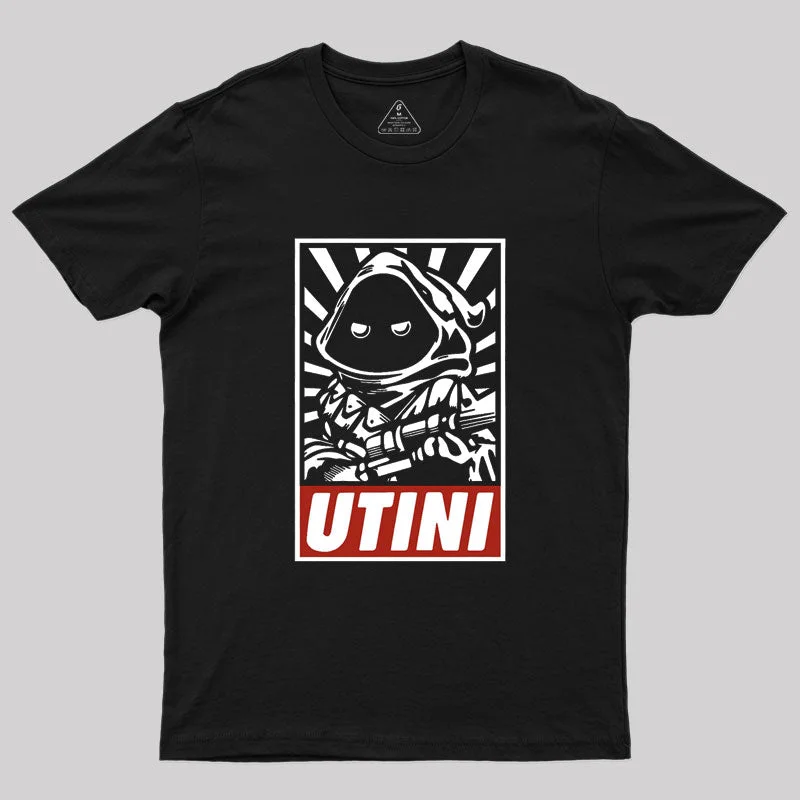 Utini Movie Wars Geek T-Shirt Artistic Women's Avant - 