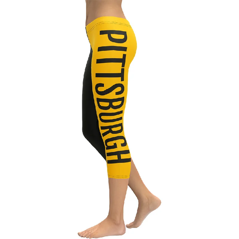 Pittsburgh Capris Edgy Women's Punk