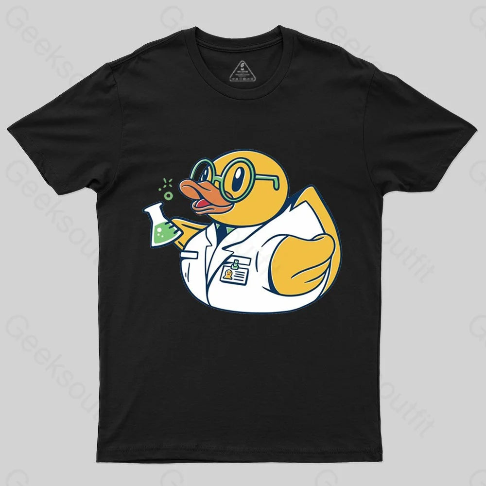 Scientist Rubber Duck Chemist T-shirt Bold Women's Animal Print