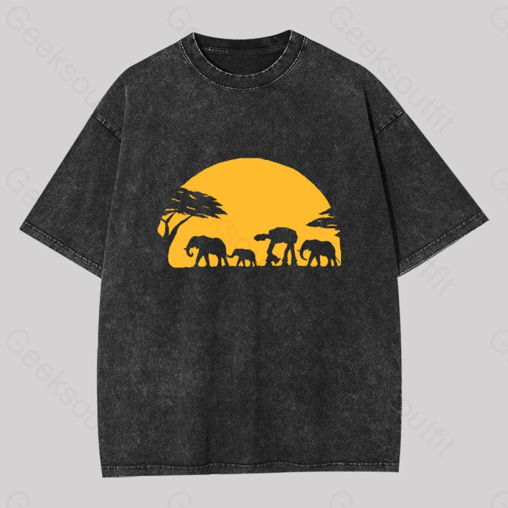 Unforgettable Walk Washed T-shirt Earthy Women's Hemp - based