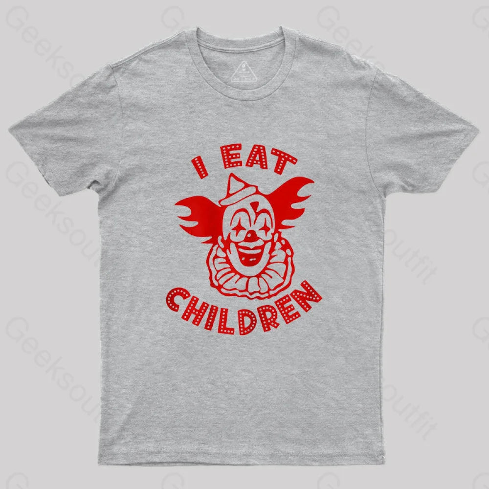 Clown I Eat Children T-Shirt Traditional Women's Wool