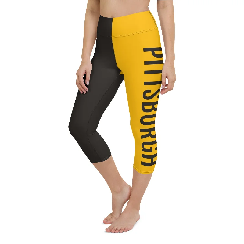 Pittsburgh Yoga Capris Bohemian Women's Free