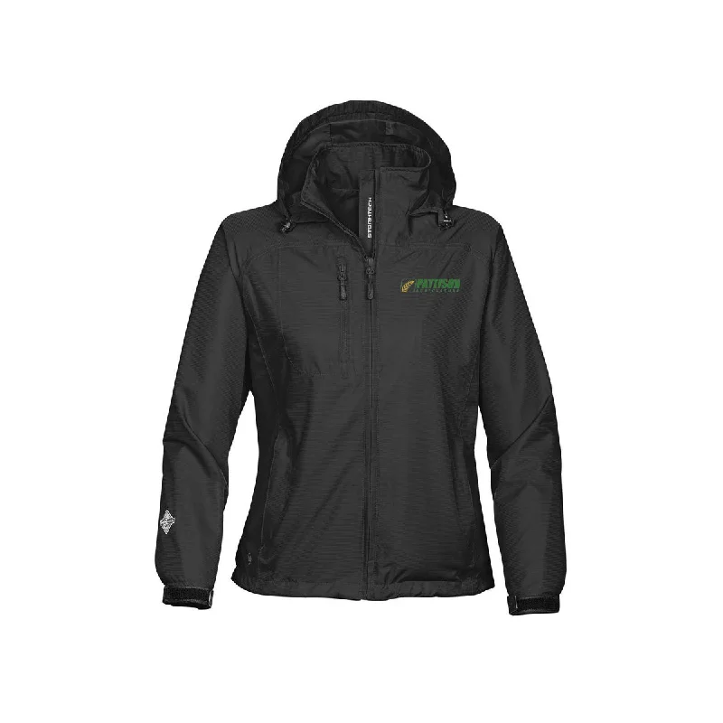 Ladies Stratus Lightweight Shell With Hood Business