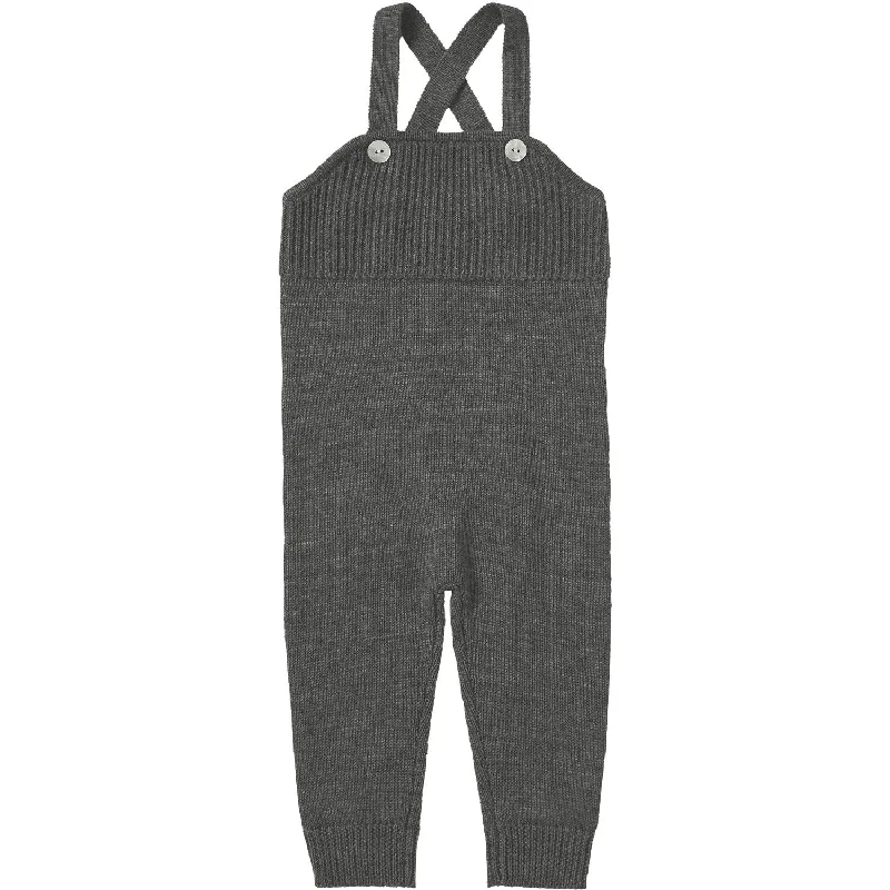 FUB Grey Melange Baby Overalls Athletic Women's High - 