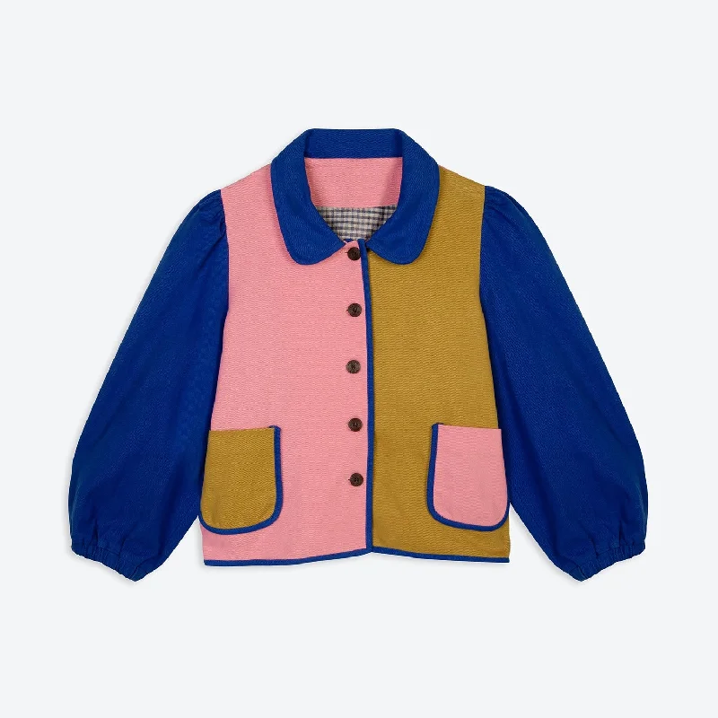 Lowie Cotton Drill Colourblock Jacket garde