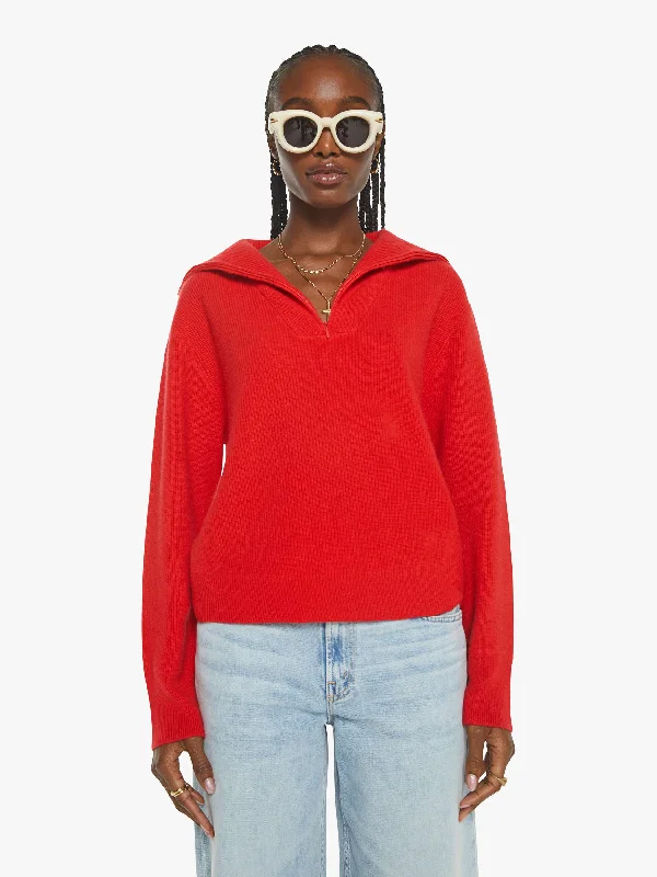 XiRENA Maylin Sweater - Red Robin Bold Women's Statement