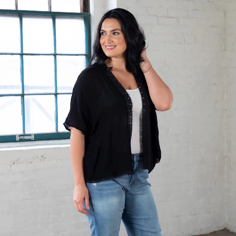 Comfy Sheer Kimono Cardigan Cool Women's Skate