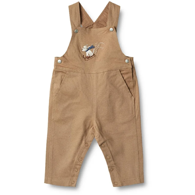 Wheat Cappuccino Overall Leopold Vintage Women's 1970S 