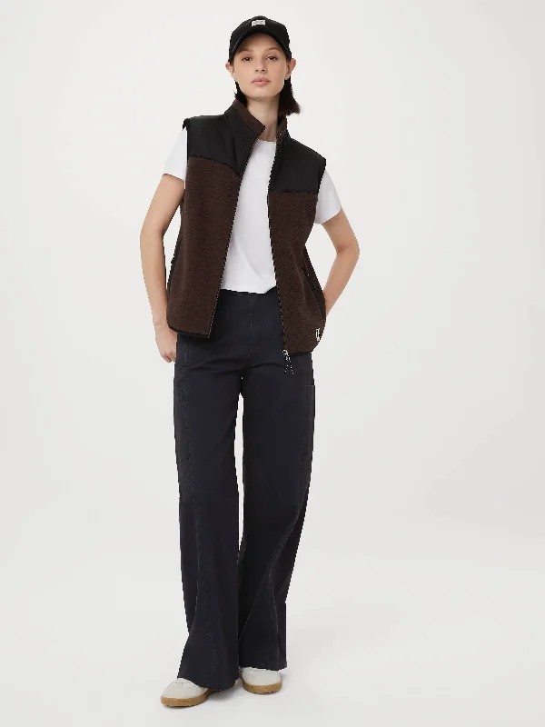 The Nina Cargo Pant in Dark Navy Compression