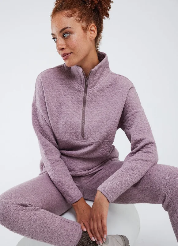 Fig Inga Long Zip Top Sustainable Organic