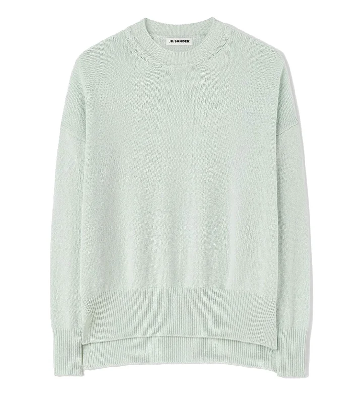 JIL SANDER Superfine Cashmere Sweater +Colors Athletic Women's 