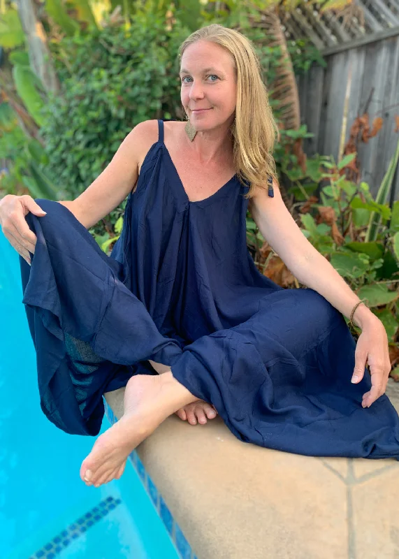 Bali Jumpsuit - Solid Colors Youthful Women's Pop