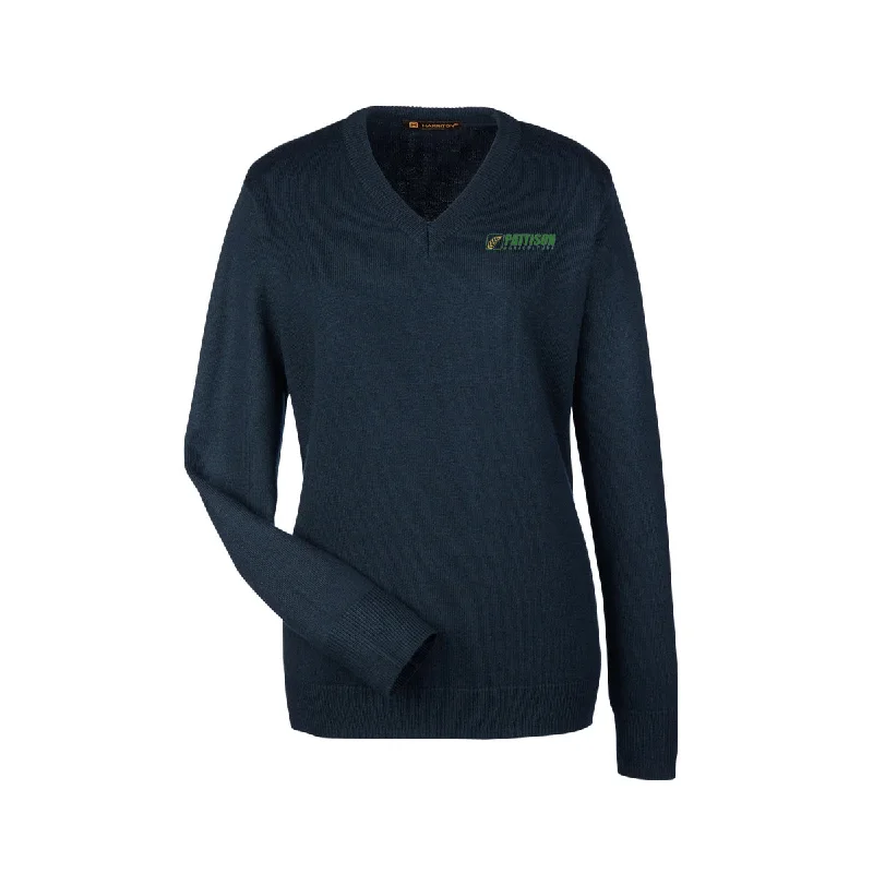 Ladies Harriton Pilbloc™ V-Neck Sweater Artistic Women's Avant - 