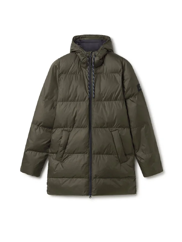 Malahide - Khaki Geometric