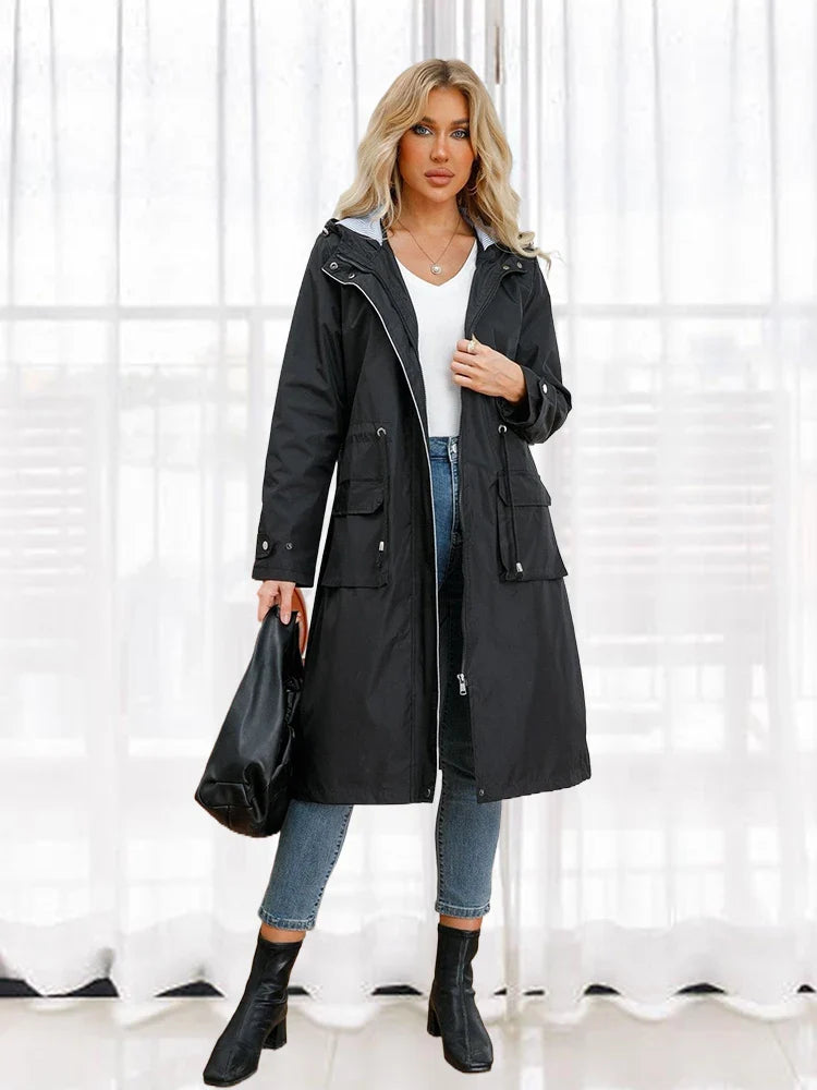 Sharon™ Water Repellent Trench Coat Relaxed Women's 