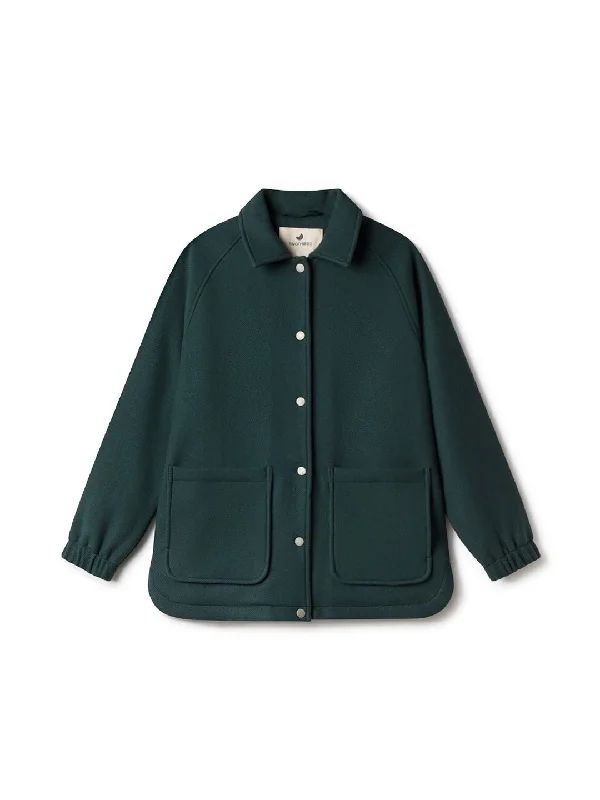 Ramea - Washed Green Sophisticated Women's Tailored