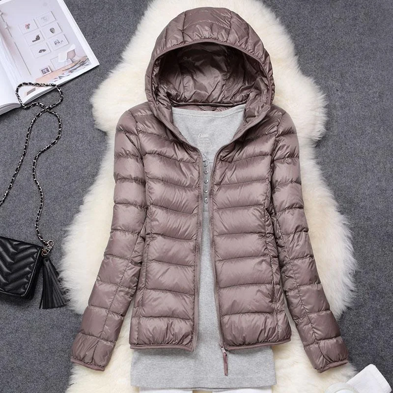 Karen™ Lightweight Puffer Jacket Sharp Women's Italian