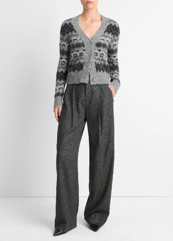 Fair Isle Cardigan European