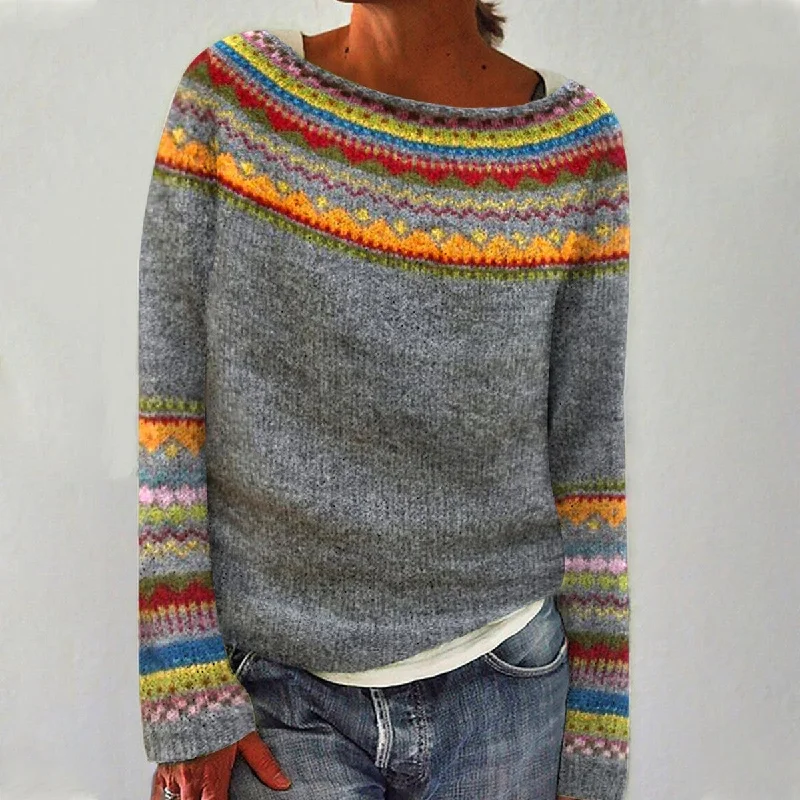 Anita™ Retro Autumn Sweater Rugged Women's Outdoor 