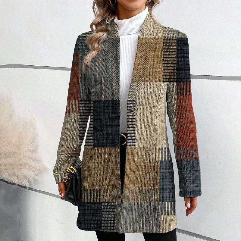 Elizabeth™ Vintage Style Blazer Casual Women's Japanese 