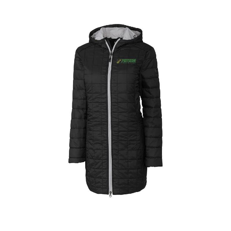 Ladies Rainier Long Jacket Streetwear Style for 