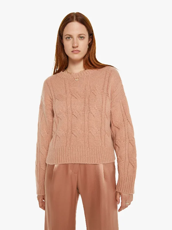 SABLYN Tristan Crewneck Pullover - Deep Apricot Monochromatic All - in - one