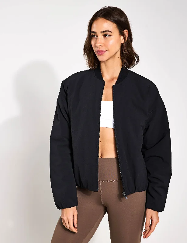 Active Collective Skystretch Woven Jacket - Black Casual Women's Japanese 
