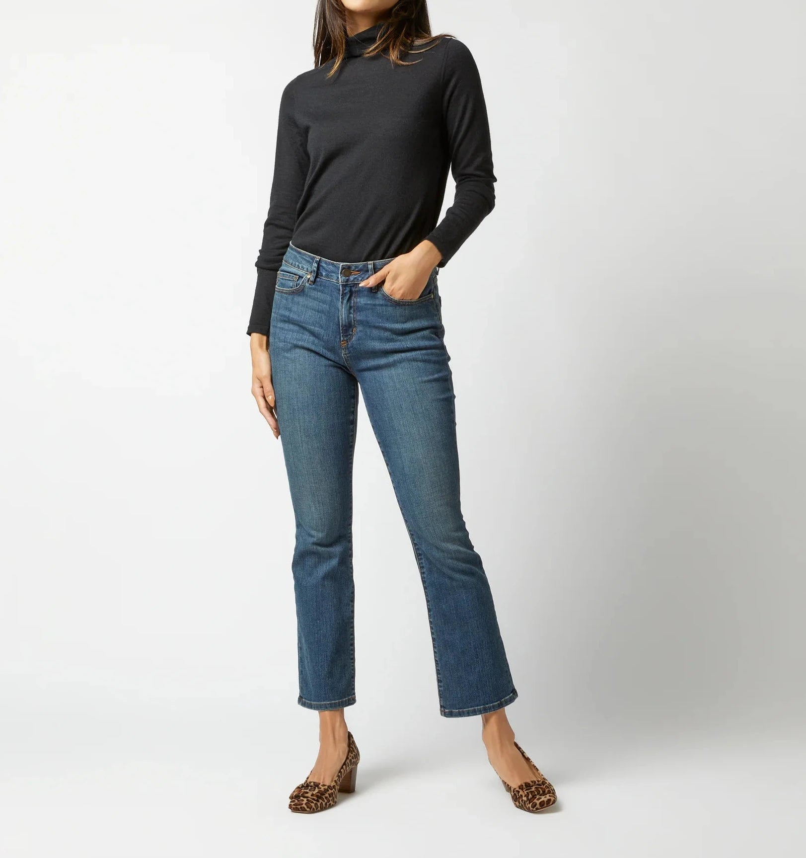Superfine Funnel Neck Sweater Stylish Women's Neon