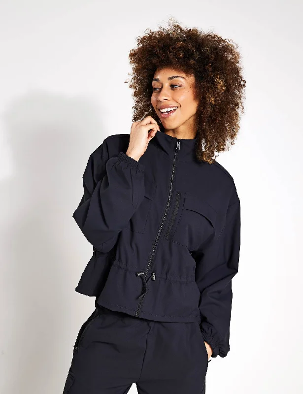 City Chic Jacket - Black Vacation