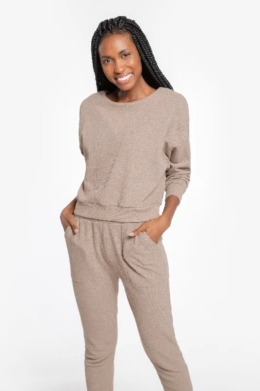 Relaxing Cropped Maxi Blouse French