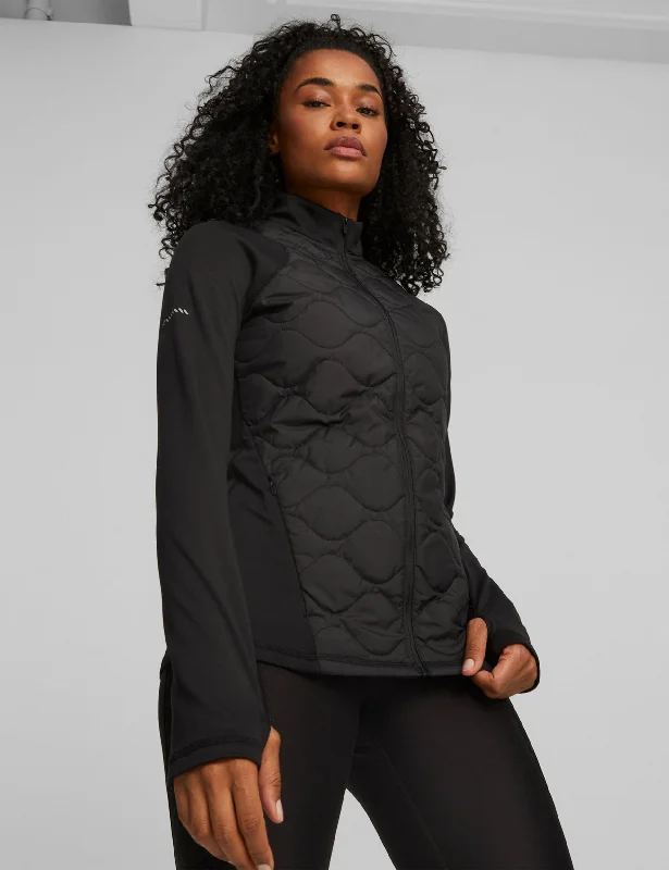 CLOUDSPUN WRMLBL Padded Running Jacket - Black Artistic Women's Avant - 