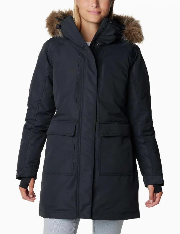 Little Si II Waterproof Parka - Black Casual Women's Japanese 