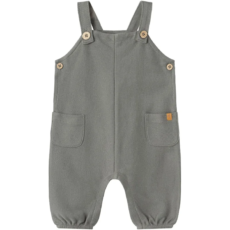 Lil'Atelier Pewter Kaleo Loose Overall Elegant Women's 