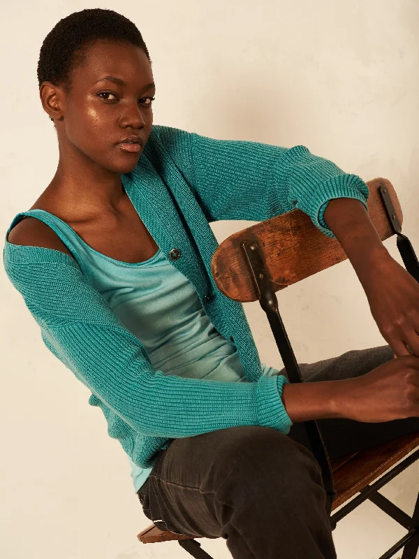 Nile Cotton Cardigan Preppy Women's College