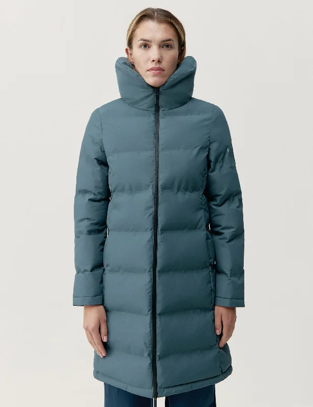 Coat Jacket - Slate British Gentlewoman Style