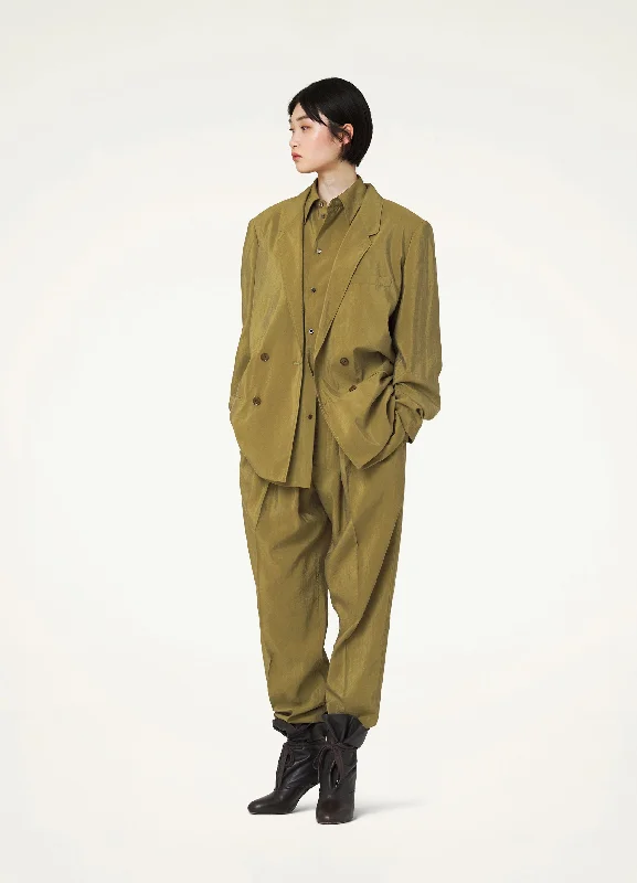 SOFT DOUBLE BREASTED JACKET Elegant Women's Formal 