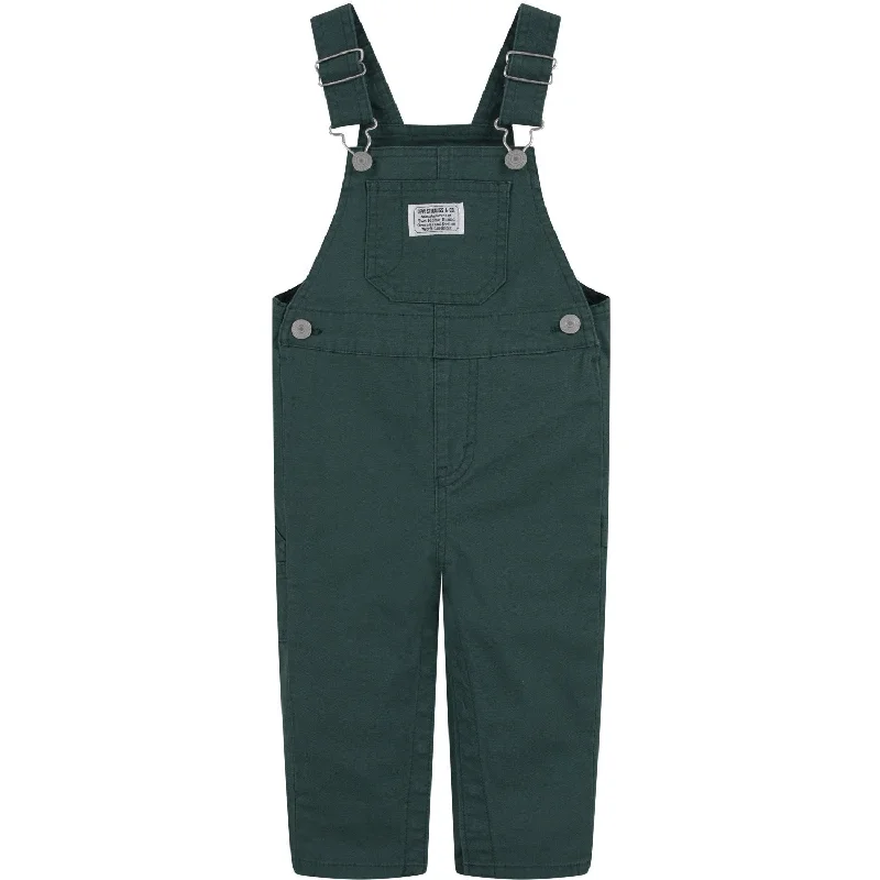 Levi's GREEN Carpenter Overalls Traditional Women's 