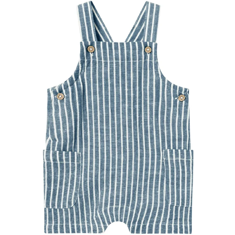 Name It Provincial Blue Hilom Short Overall Confident Women's High - fashion