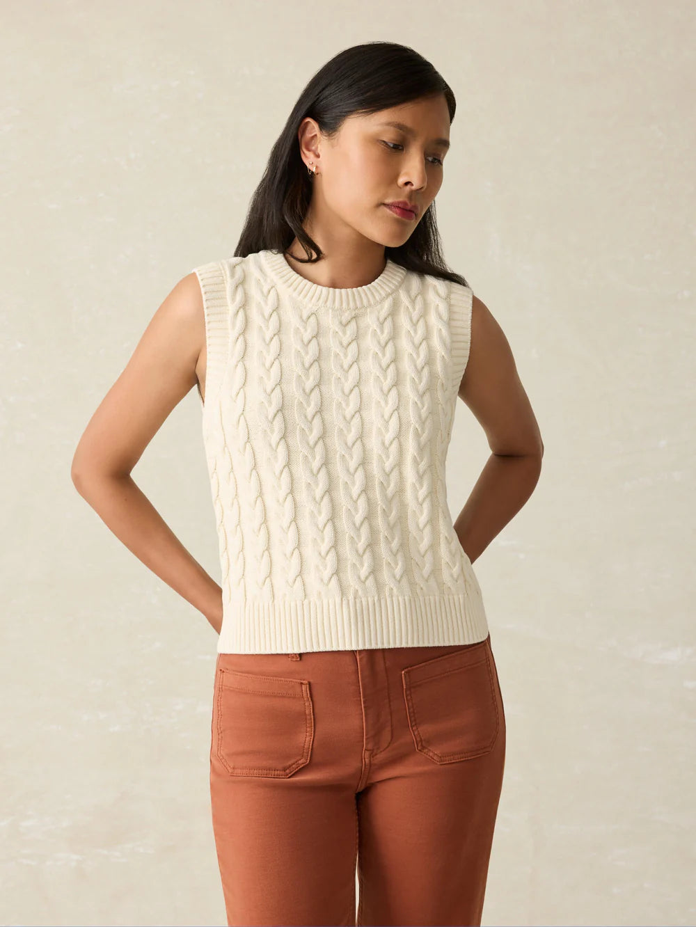 Sunwashed Sweater Vest French