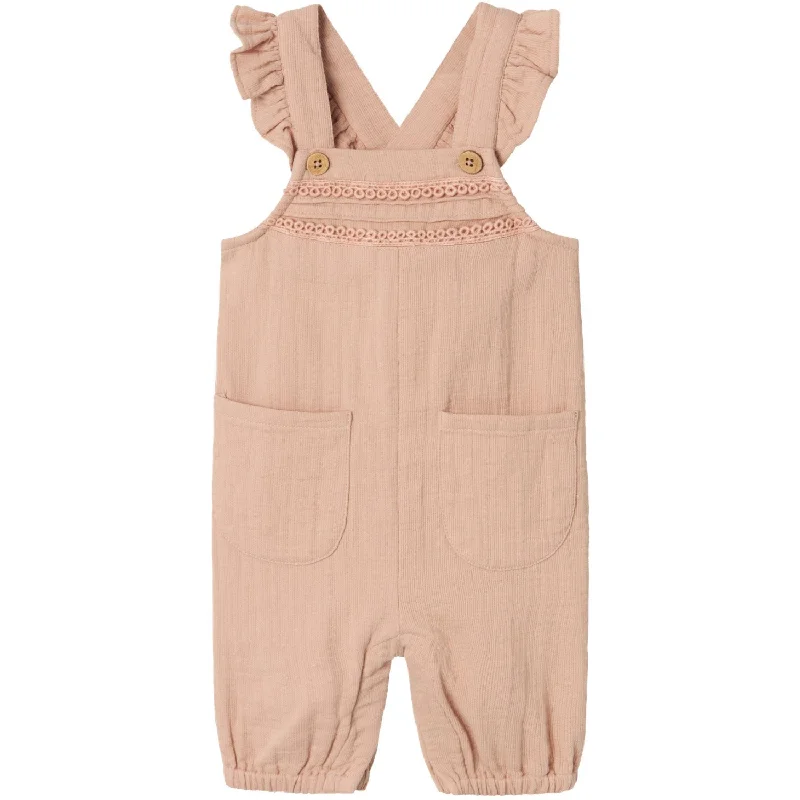 Lil'Atelier Rugby Tan Salene Loose Overalls Gym