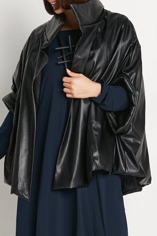 Planet Vegan Leather Chic Cape Relaxed Women's 