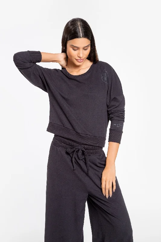 Eco Comfy Lotus Maxi Blouse Classic Women's Pin - striped