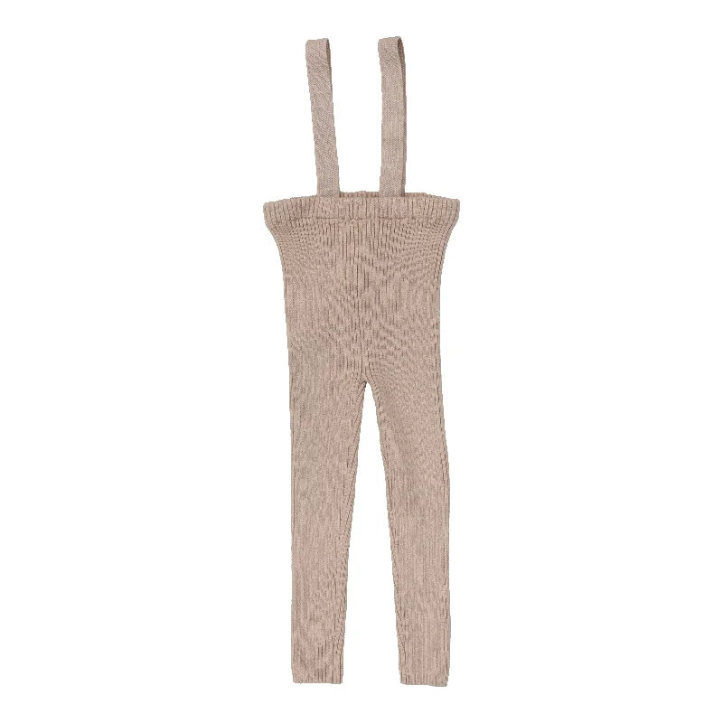Analogie By Lil Legs Knit Suspender Leggings Pink Bohemian Women's Free