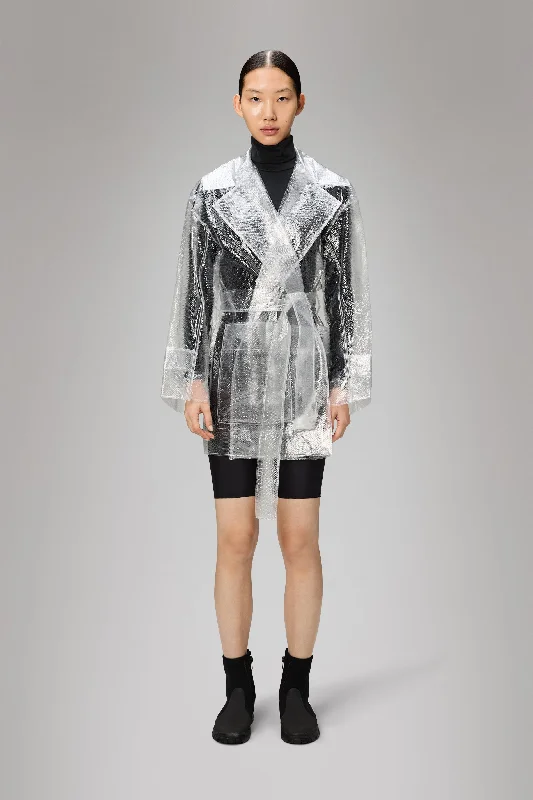 Snake Short Overcoat Sophisticated Women's 