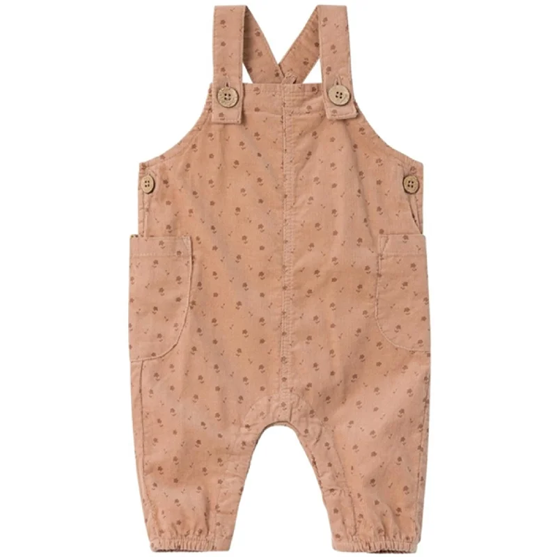 Lil'Atelier Nougat Tipa Loose Corduroy Overall Tough Women's Military - inspired